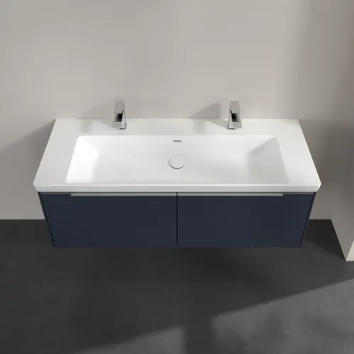 VILLEROY BOCH Subway 3.0 Vanity unit, 2 výsuvy, 1272 x 429 x 478 mm, Marine Blue #C60100VQ, obrázek 4