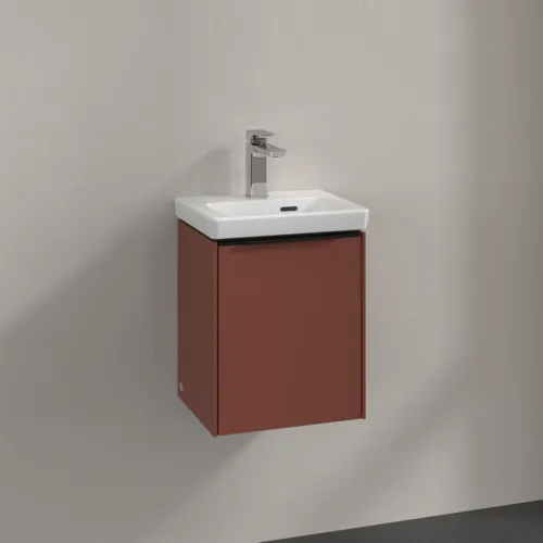 VILLEROY BOCH Subway 3.0 Vanity unit, 1 dveře, 351 x 429 x 309 mm, Vínově červená #C58401AH, obrázek 2