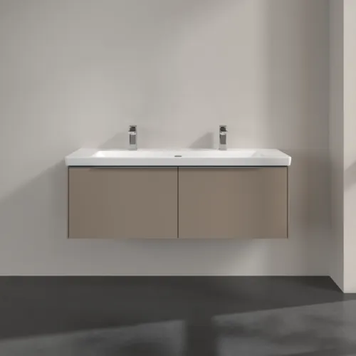VILLEROY BOCH Subway 3.0 Vanity unit, 2 výsuvy, 1272 x 429 x 478 mm, taupe #C60100VM, obrázek 3