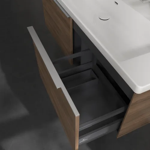 VILLEROY BOCH Subway 3.0 Vanity unit, 2 výsuvy, 1272 x 429 x 478 mm, Arizona Oak #C60100VH, obrázek 6