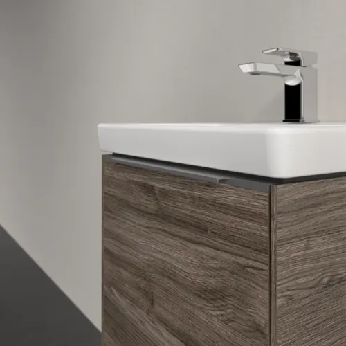 VILLEROY BOCH Subway 3.0 Vanity unit, 1 dvířka, 423 x 429 x 378 mm, Kamenný dub #C58100RK, obrázek 5