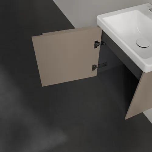 VILLEROY BOCH Subway 3.0 Vanity unit, 1 dveře, 423 x 429 x 378 mm, taupe #C58102VM, obrázek 6