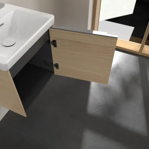 VILLEROY BOCH Subway 3.0 toaletní skříňka, 1 dvířka, 423 x 429 x 378 mm, severský dub #C58200VJ, obrázek 6