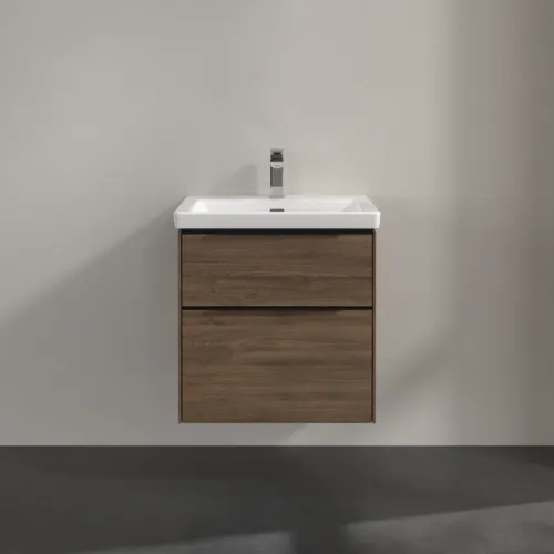 VILLEROY BOCH Subway 3.0 Vanity unit, 2 výsuvy, 572 x 576 x 478 mm, Arizona Oak #C57801VH, obrázek 3