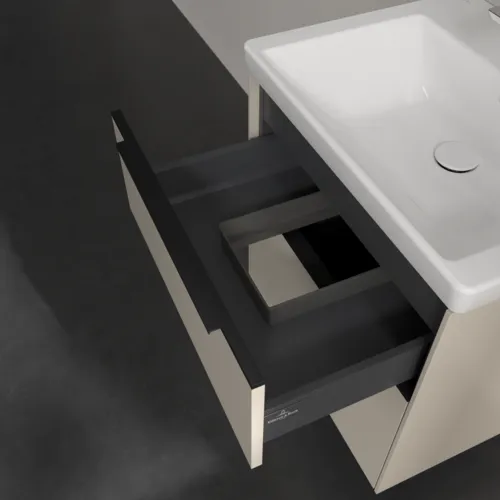 VILLEROY BOCH Subway 3.0 Vanity unit, 2 výsuvy, 572 x 576 x 478 mm, Cashmere Grey #C57801VN, obrázek 7