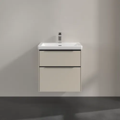 VILLEROY BOCH Subway 3.0 Vanity unit, 2 výsuvy, 572 x 576 x 478 mm, Cashmere Grey #C57801VN, obrázek 3