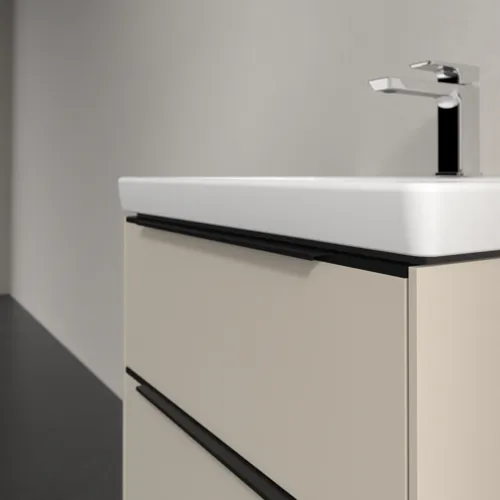 VILLEROY BOCH Subway 3.0 Vanity unit, 2 výsuvy, 572 x 576 x 478 mm, Cashmere Grey #C57801VN, obrázek 5