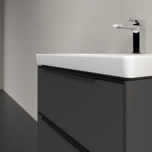 VILLEROY BOCH Subway 3.0 Vanity unit, 2 výsuvy, 572 x 576 x 478 mm, grafitová barva #C57801VR, obrázek 5