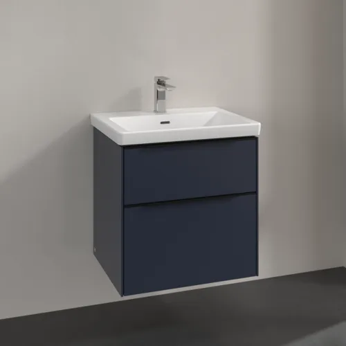 VILLEROY BOCH Subway 3.0 Vanity unit, 2 výsuvy, 572 x 576 x 478 mm, Marine Blue #C57801VQ, obrázek 2