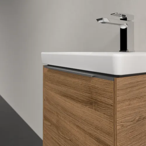 VILLEROY BOCH Subway 3.0 Vanity unit, 1 dveře, 423 x 429 x 378 mm, dub Kansas #C58200RH, obrázek 5