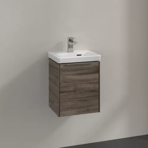 VILLEROY BOCH Subway 3.0 Vanity unit, 1 dvířka, 351 x 429 x 309 mm, Kamenný dub #C58300RK, obrázek 2