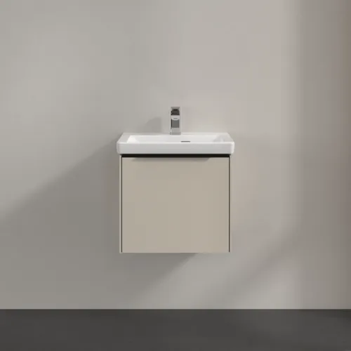 VILLEROY BOCH Subway 3.0 Vanity unit, s osvětlením, 1 zásuvka, 473 x 429 x 408 mm, Cashmere Grey #C580L1VN, obrázek 3