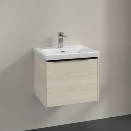 VILLEROY BOCH Subway 3.0 Vanity unit, 1 zásuvka, 523 x 429 x 448 mm, bílý dub #C57901AA, obrázek 2