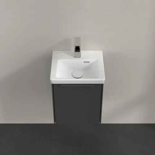 VILLEROY BOCH Subway 3.0 Vanity unit, 1 dvířka, 351 x 429 x 309 mm, grafitová barva #C58402VR, obrázek 4