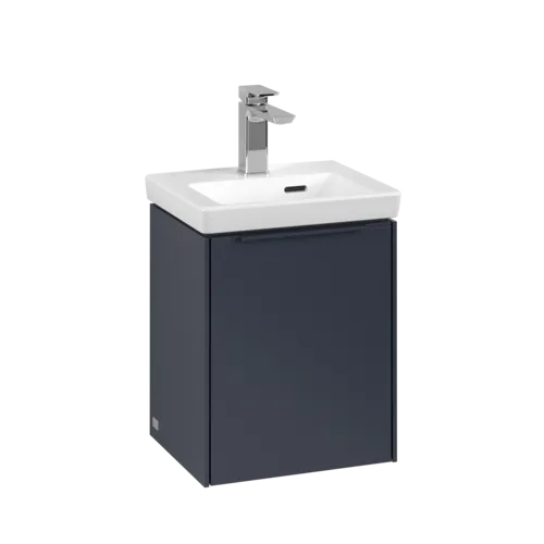 VILLEROY BOCH Subway 3.0 Vanity unit, 1 dveře, 351 x 429 x 309 mm, Marine Blue #C58402VQ