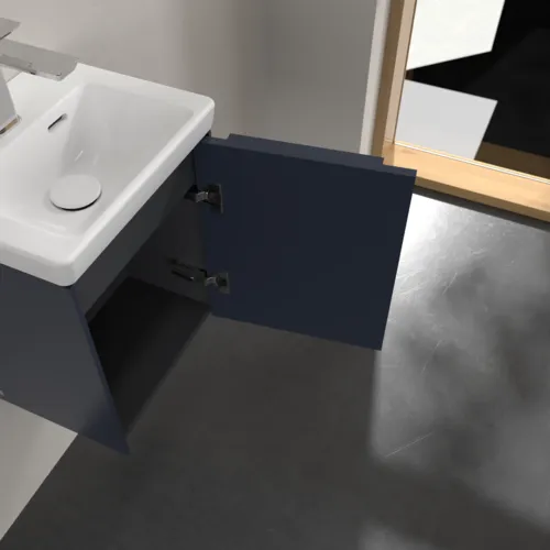 VILLEROY BOCH Subway 3.0 Vanity unit, 1 dveře, 351 x 429 x 309 mm, Marine Blue #C58402VQ, obrázek 6