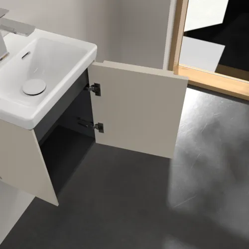 VILLEROY BOCH Subway 3.0 Vanity unit, 1 dveře, 351 x 429 x 309 mm, Cashmere Grey #C58402VN, obrázek 6
