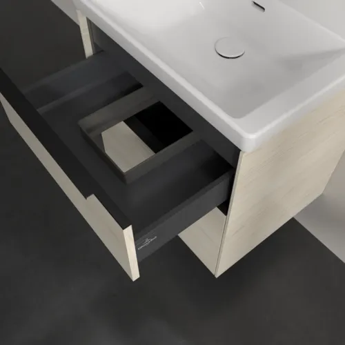VILLEROY BOCH Subway 3.0 Vanity unit, 2 výsuvy, 572 x 576 x 478 mm, bílý dub #C57801AA, obrázek 7