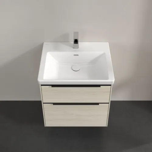VILLEROY BOCH Subway 3.0 Vanity unit, 2 výsuvy, 572 x 576 x 478 mm, bílý dub #C57801AA, obrázek 4
