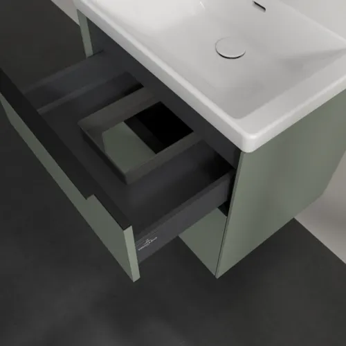 VILLEROY BOCH Subway 3.0 Vanity unit, 2 výsuvy, 572 x 576 x 478 mm, Soft Green #C57801AF, obrázek 7