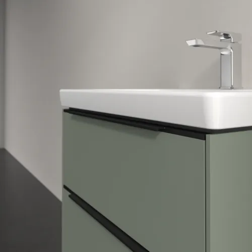VILLEROY BOCH Subway 3.0 Vanity unit, 2 výsuvy, 572 x 576 x 478 mm, Soft Green #C57801AF, obrázek 5