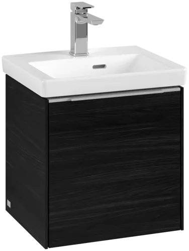 VILLEROY BOCH Subway 3.0 Vanity unit, 1 dveře, 423 x 429 x 378 mm, černý dub #C58200AB