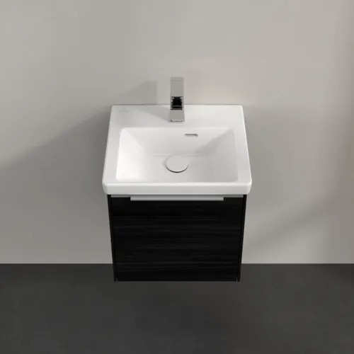 VILLEROY BOCH Subway 3.0 Vanity unit, 1 dveře, 423 x 429 x 378 mm, černý dub #C58200AB, obrázek 4