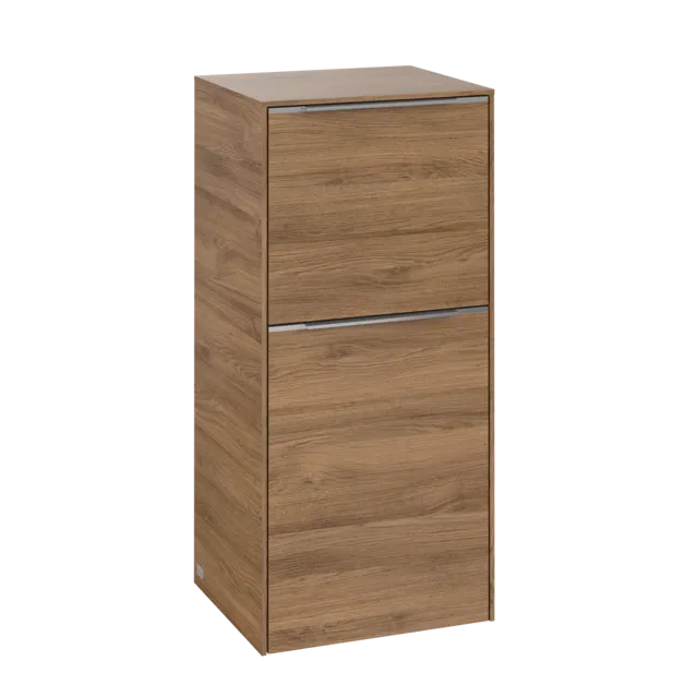 VILLEROY BOCH Boční skříňka Subway 3.0, 1 zásuvka, 1 dvířka, 400 x 860 x 362 mm, dub Kansas / dub Kansas #C59400RH