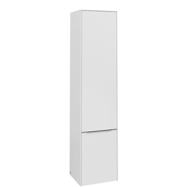 VILLEROY BOCH Vysoká skříňka Subway 3.0, 2 dveře, 400 x 1710 x 362 mm, čistě bílá / čistě bílá #C58700VF
