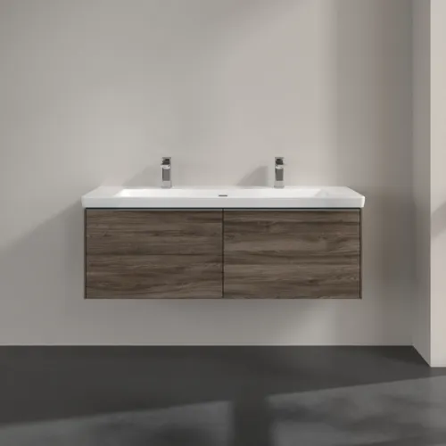 VILLEROY BOCH Subway 3.0 Vanity unit, 2 výsuvy, 1272 x 429 x 478 mm, Stone Oak #C60100RK, obrázek 3