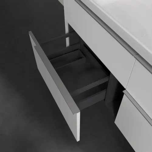 VILLEROY BOCH Subway 3.0 Vanity unit, 4 výsuvy, 1272 x 576 x 478 mm, čistě bílá #C60200VF, obrázek 6