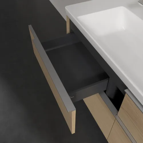 VILLEROY BOCH Vanová skříňka Subway 3.0, 4 výsuvy, 1272 x 576 x 478 mm, severský dub #C60200VJ, obrázek 7