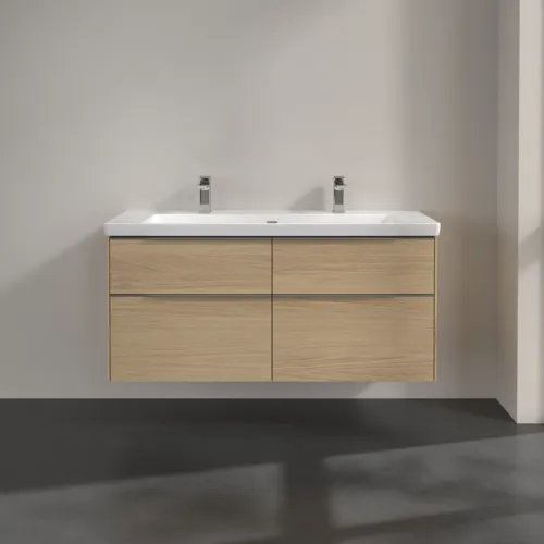 VILLEROY BOCH Vanová skříňka Subway 3.0, 4 výsuvy, 1272 x 576 x 478 mm, severský dub #C60200VJ, obrázek 3