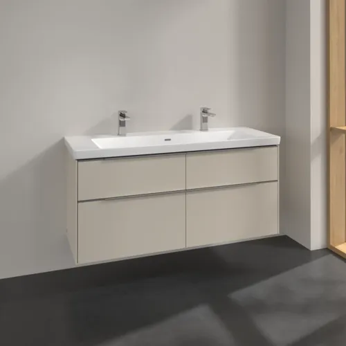VILLEROY BOCH Subway 3.0 Vanity unit, 4 výsuvy, 1272 x 576 x 478 mm, Cashmere Grey #C60200VN, obrázek 2