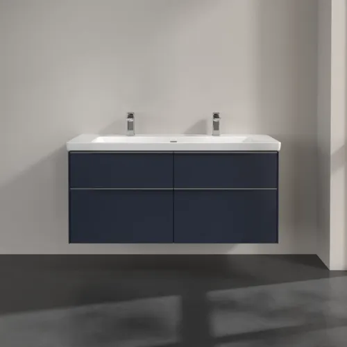 VILLEROY BOCH Subway 3.0 Vanity unit, 4 výsuvy, 1272 x 576 x 478 mm, Marine Blue #C60200VQ, obrázek 3