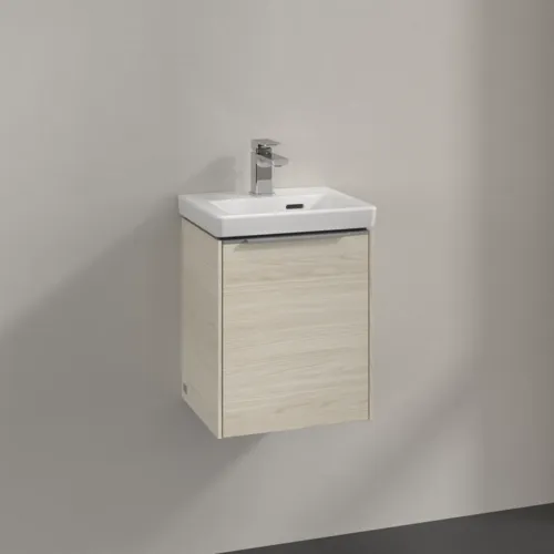 VILLEROY BOCH Subway 3.0 Vanity unit, 1 dveře, 351 x 429 x 309 mm, bílý dub #C58300AA, obrázek 2
