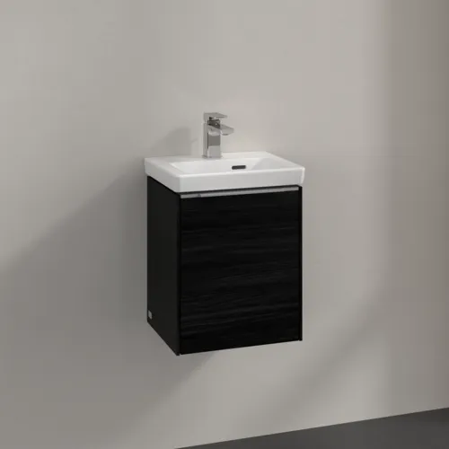VILLEROY BOCH Subway 3.0 Vanity unit, 1 dveře, 351 x 429 x 309 mm, černý dub #C58300AB, obrázek 2