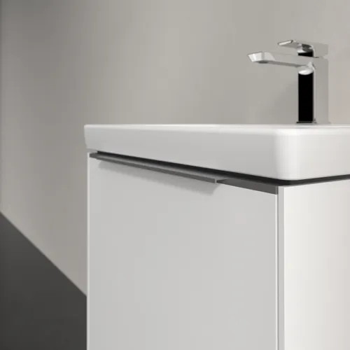VILLEROY BOCH Subway 3.0 Vanity unit, s osvětlením, 1 zásuvka, 523 x 429 x 448 mm, čistě bílá #C579L0VF, obrázek 6