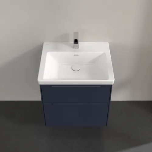 VILLEROY BOCH Subway 3.0 Vanity unit, s osvětlením, 2 výsuvy, 572 x 576 x 478 mm, Marine Blue #C578L2VQ, obrázek 4