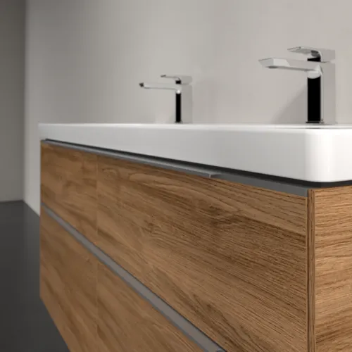 VILLEROY BOCH Subway 3.0 Vanity unit, 4 výsuvy, 1272 x 576 x 478 mm, dub Kansas #C60200RH, obrázek 5