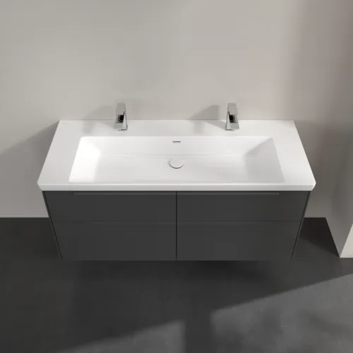 VILLEROY BOCH Subway 3.0 Vanity unit, 4 výsuvy, 1272 x 576 x 478 mm, grafitová barva #C60202VR, obrázek 5