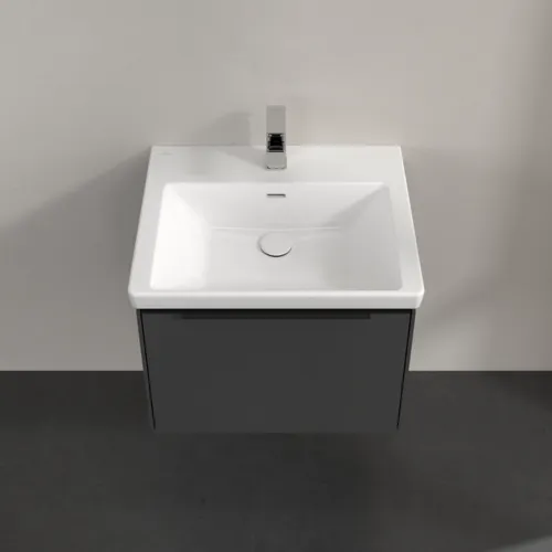 VILLEROY BOCH Subway 3.0 toaletní skříňka, s osvětlením, 1 zásuvka, 572 x 429 x 478 mm, grafitová barva #C577L1VR, obrázek 4