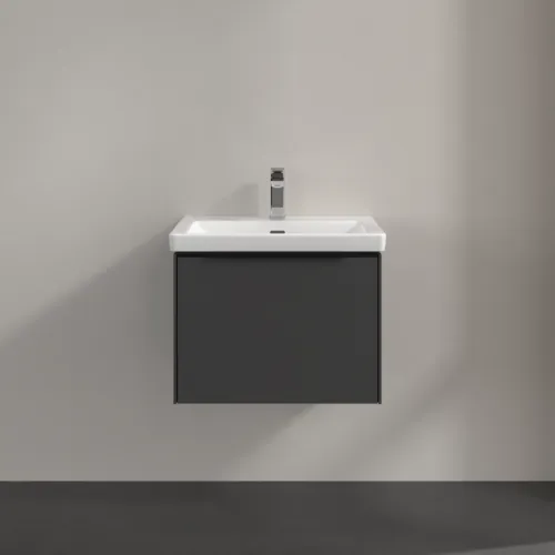 VILLEROY BOCH Subway 3.0 toaletní skříňka, s osvětlením, 1 zásuvka, 572 x 429 x 478 mm, grafitová barva #C577L1VR, obrázek 3