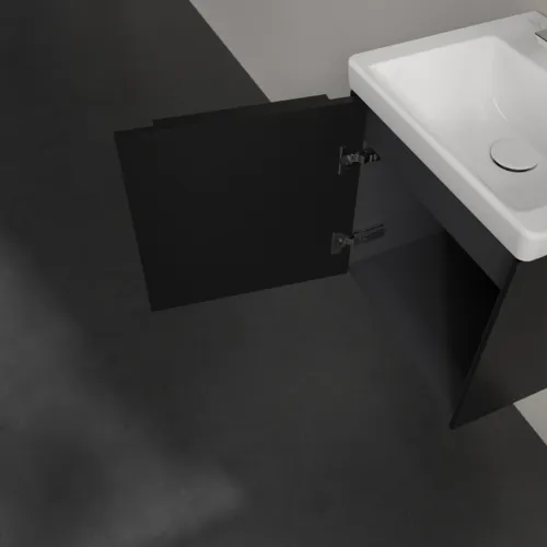 VILLEROY BOCH Subway 3.0 Vanity unit, 1 dveře, 423 x 429 x 378 mm, Volcano Black #C58101VL, obrázek 6