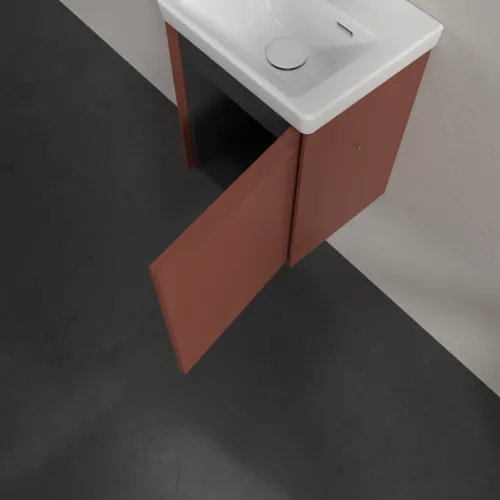 VILLEROY BOCH Subway 3.0 Vanity unit, 1 dveře, 351 x 429 x 309 mm, Vínově červená #C58402AH, obrázek 6