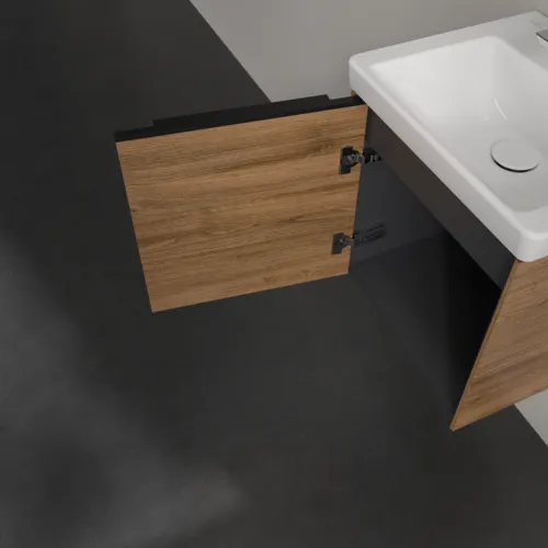 VILLEROY BOCH Subway 3.0 Vanity unit, 1 dveře, 423 x 429 x 378 mm, dub Kansas #C58101RH, obrázek 6