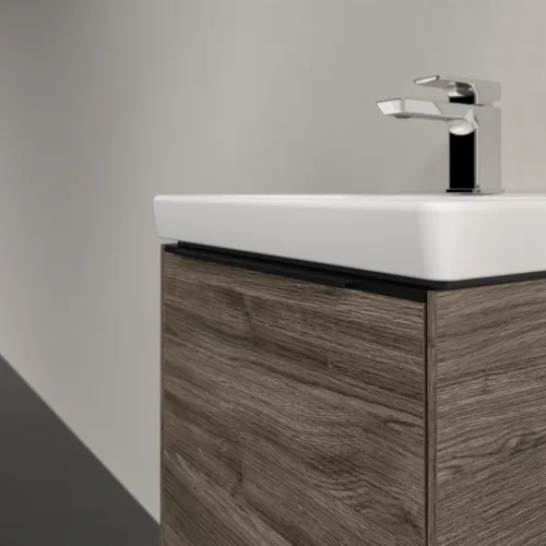 VILLEROY BOCH Subway 3.0 Vanity unit, 1 dvířka, 423 x 429 x 378 mm, Kamenný dub #C58101RK, obrázek 5
