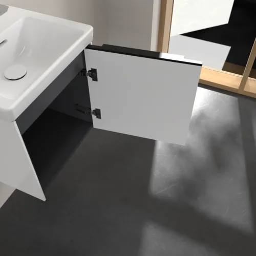 VILLEROY BOCH Subway 3.0 Vanity unit, 1 dveře, 423 x 429 x 378 mm, Brilliant White #C58201VE, obrázek 6