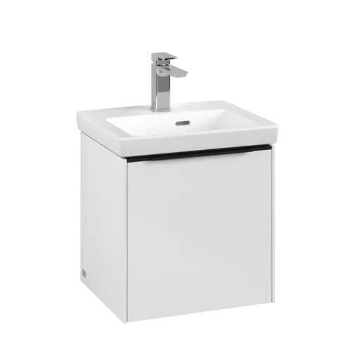 VILLEROY BOCH Subway 3.0 Vanity unit, 1 dveře, 423 x 429 x 378 mm, Brilliant White #C58201VE