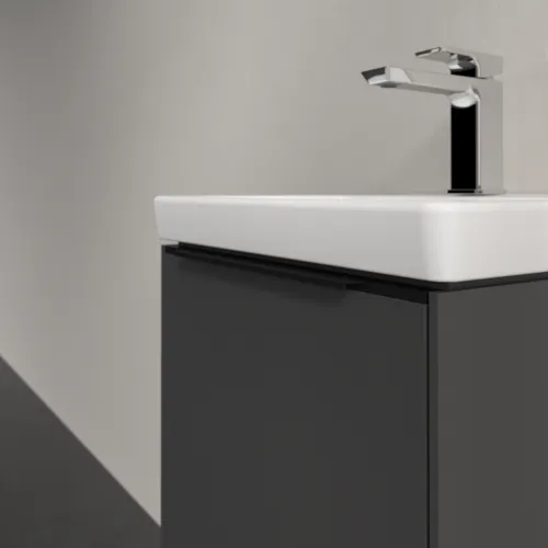 VILLEROY BOCH Subway 3.0 Vanity unit, 1 dvířka, 423 x 429 x 378 mm, grafitová barva #C58201VR, obrázek 5